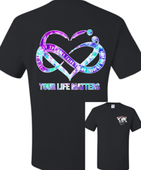 Image 1 of Your Life Matters September Awareness Tee