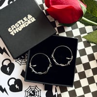 Image 2 of PIPER - Snake Hoop Earrings