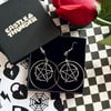 MARY - Pentagram Earrings