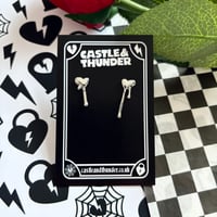 Image 3 of SUZY - Heart Stud Earrings