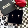 SUZY - Heart Stud Earrings