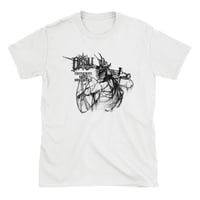 Image 1 of ABSU - SWORDS AND LEATHER T-SHIRT (BLACK PRINT)