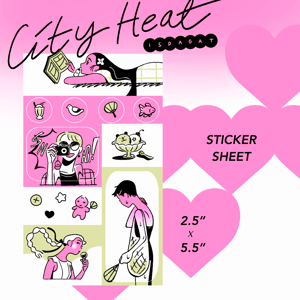 City Heat Planner Stickers