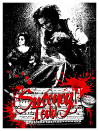 Image 2 of SWEENEY TODD - 18 x 24 - Limited Edition Screenprinted Movie Poster