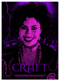 Image 2 of THE CRAFT - 18 x 24 - Limited Edition Screenprinted Movie Poster