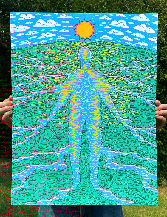 Image of "My River" Print