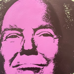 Image of Mao Trump - Purple w/ Green Background