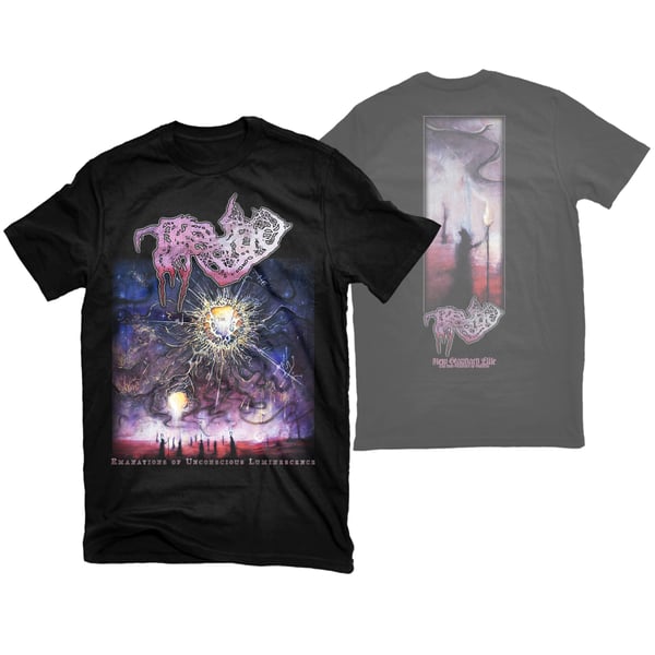Image of THEURGY "EMANATIONS OF UNCONSCIOUS LUMINESCENCE" T-SHIRT