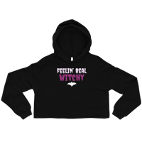 Image 4 of Feelin' Real Witchy Crop Hoodie