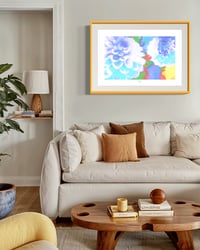 Image 4 of SUBDUED DAHLIAS (18X24)