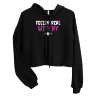 Image 6 of Feelin' Real Witchy Crop Hoodie