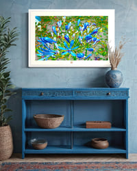 Image 2 of AN AGAPANTHA GANG (18X24)