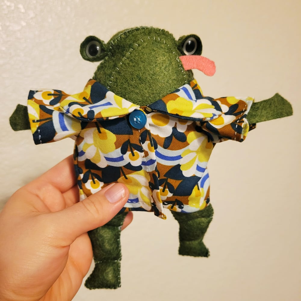 Frog Doll Commission