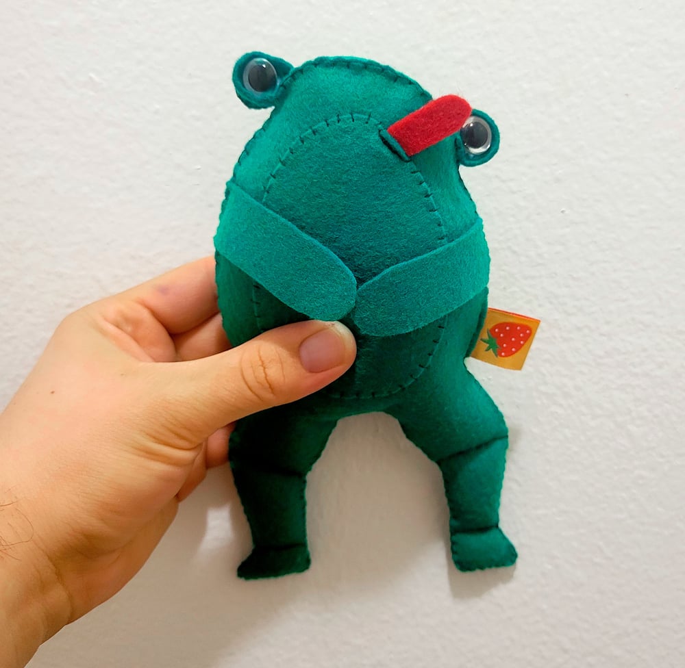 Frog Doll Commission
