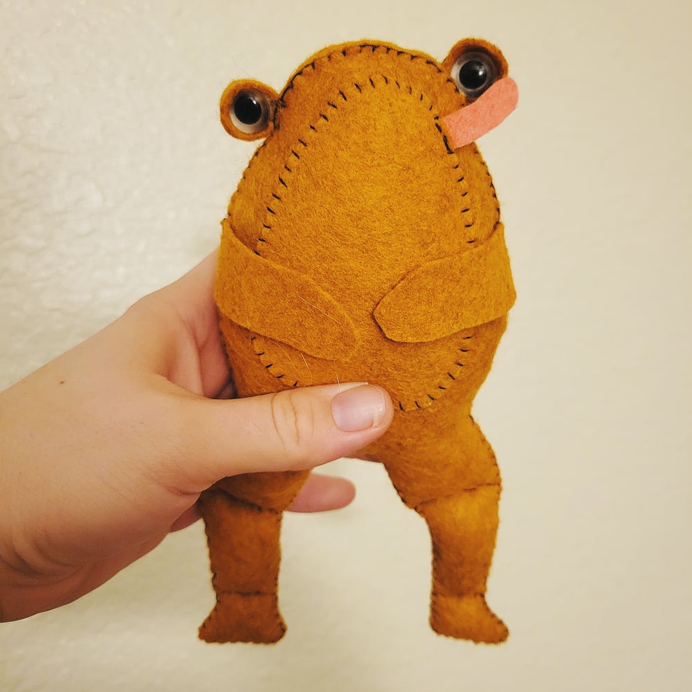 Frog Doll Commission