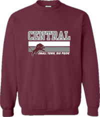 *Available NOW* Central Homecoming Crewneck