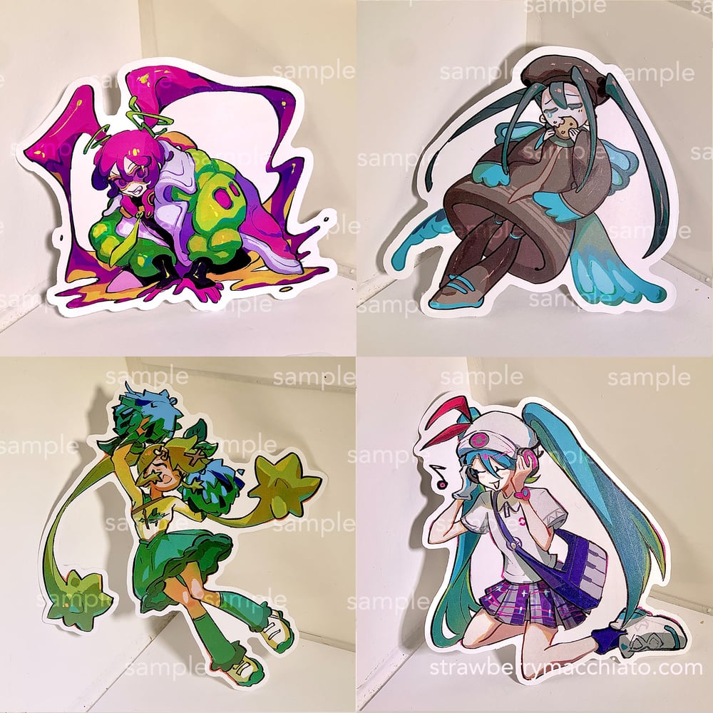 Project Voltage Miku Large Stickers