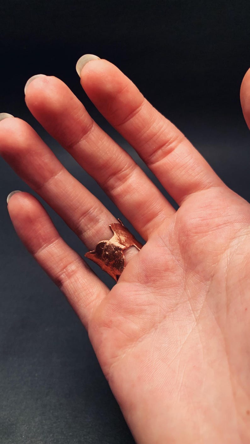 Image of Size 6 Oak Leaf Ring