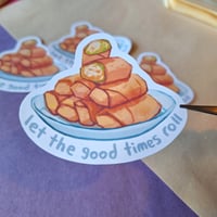 Image 2 of Egg Rolls Sticker