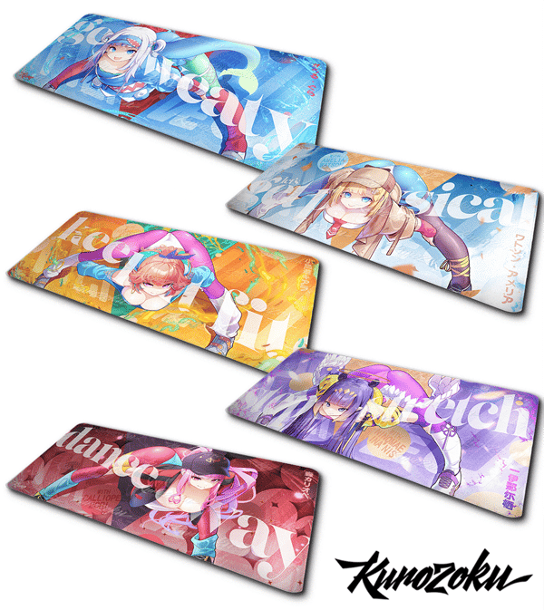 Image of HoloGym Waifu Deskpads