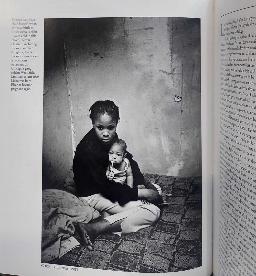 Outside the Dream: Child Poverty in America, photography by Stephen Shames - SIGNED