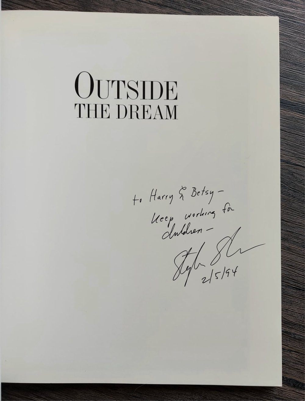 Outside the Dream: Child Poverty in America, photography by Stephen Shames - SIGNED