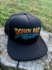 Image 4 of Down Bad Storm Trucker Hat