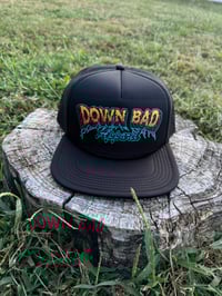 Image 7 of Down Bad Storm Trucker Hat