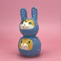 Image 3 of Blue bunny suits mini totem 