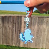 Image 2 of Quagsire Keychain