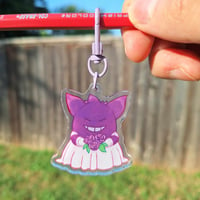 Image 2 of Gengar Dress Keychain