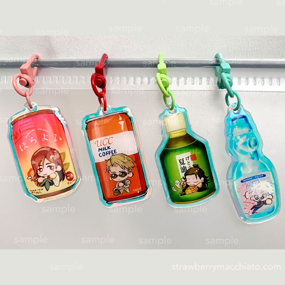 JJK Drink Charms