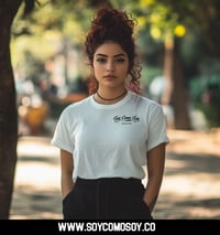 Image 1 of Soy Como Soy Brand White Tee