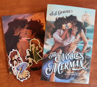 Image 1 of The Noble's Merman BOOK + ART BUNDLE