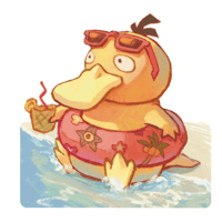 Image 1 of Psyduck Sticker