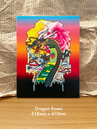 Dragon Roses 31cm x 41cm