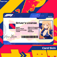 Image 1 of F1 x WAIFUS / CARD SKIN 