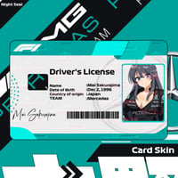 Image 2 of F1 x WAIFUS / CARD SKIN 