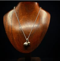 Image 1 of Double acorn necklace