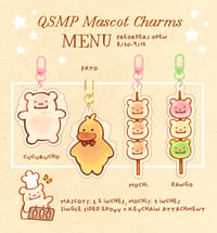 Image 3 of QSMP Mascot Charms