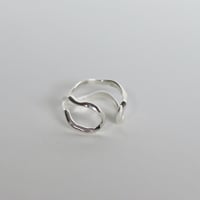 Image 3 of WIGGLE RING SILVER