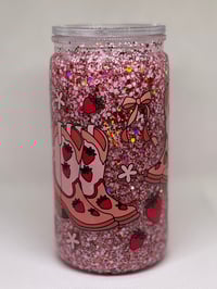 Image 1 of Custom Snow Globe Tumbler (Made to Order)