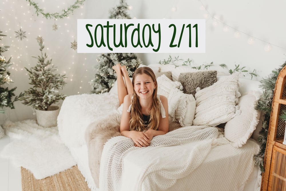 Image of Christmas Mini Session - Saturday 2/11/24