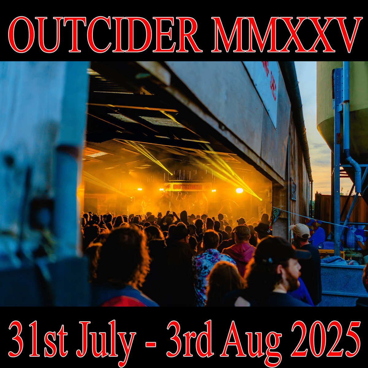 Fuelledby — OutCider Festival 2025 Live in Vehicle Pass Large 8m x 6m