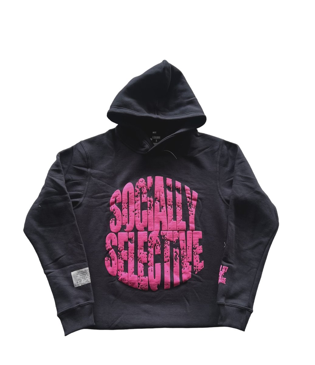 SOCIALLY SELECTIVE HOODIE | LOAMAIROSES 