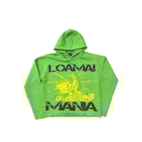 Image 2 of LOAMAI MANIA HOODIE GREEN CW