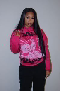 Image 3 of LOAMAI MANIA HOODIE PINK CW