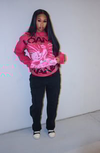 Image 5 of LOAMAI MANIA HOODIE PINK CW