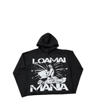 Image 5 of LOAMAI MANIA HOODIE BLACK CW
