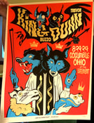 Image of King Dunn 8/29/24 gigposter SIGNED by band